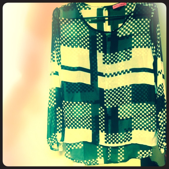 Betsey Johnson Blouse With Split Back