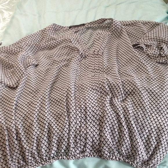 Blouse top plus size