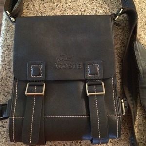 Lacoste cross body messenger bag