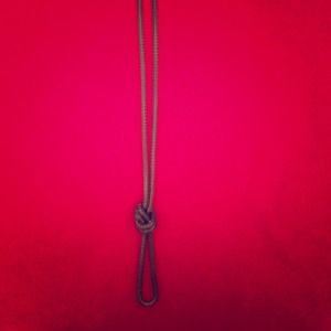 Knot necklace