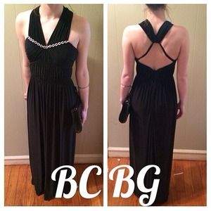 BCBG formal gown