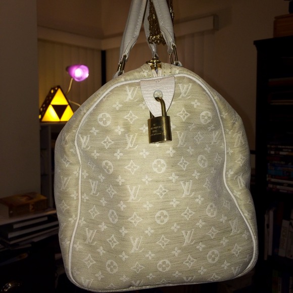 💯% Authentic Louis Vuitton Mini Lin Speedy 30 - Picture 2 of 4