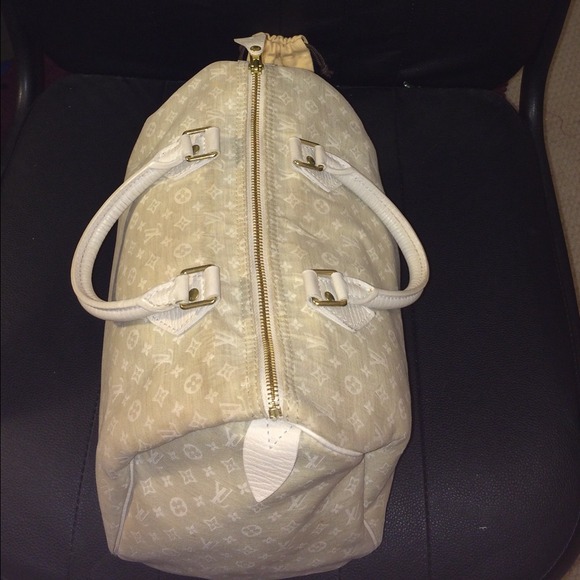 💯% Authentic Louis Vuitton Mini Lin Speedy 30 - Picture 3 of 4