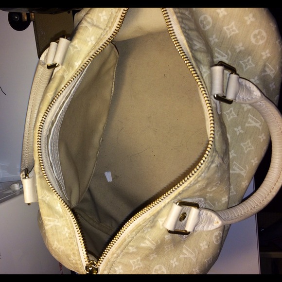 💯% Authentic Louis Vuitton Mini Lin Speedy 30 - Picture 4 of 4