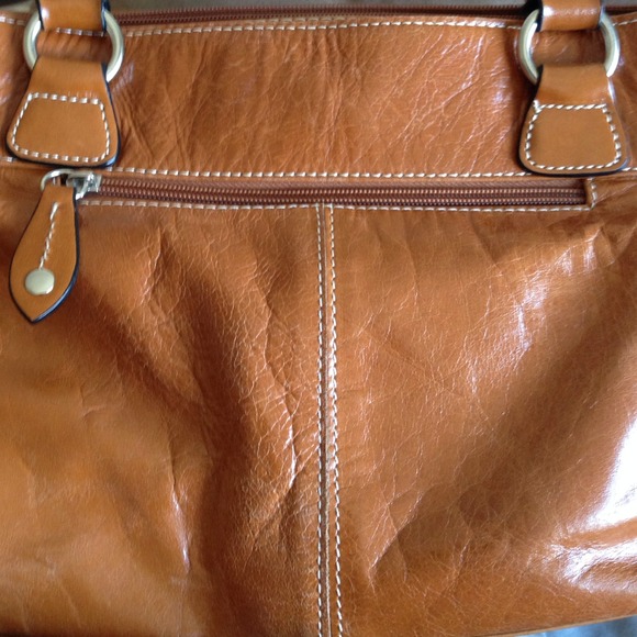 Brown/Caramel Giani Bernini purse - Picture 4 of 4