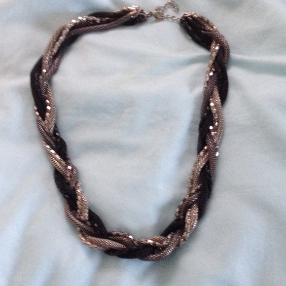 Braided necklace