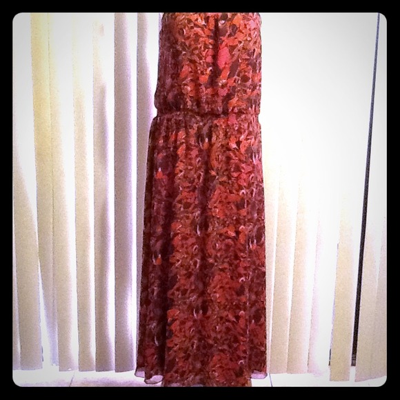 Dresses & Skirts - @tracijos Sleeveless floral maxi  1X/ tankini