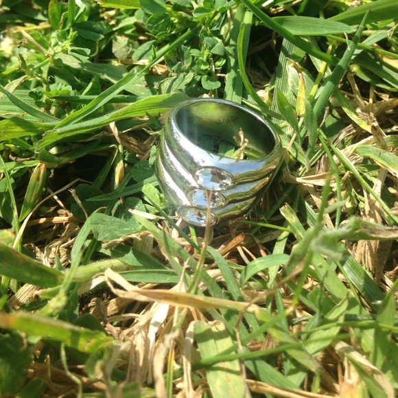 Silver Vanessa Mooney Ring - Picture 2 of 2