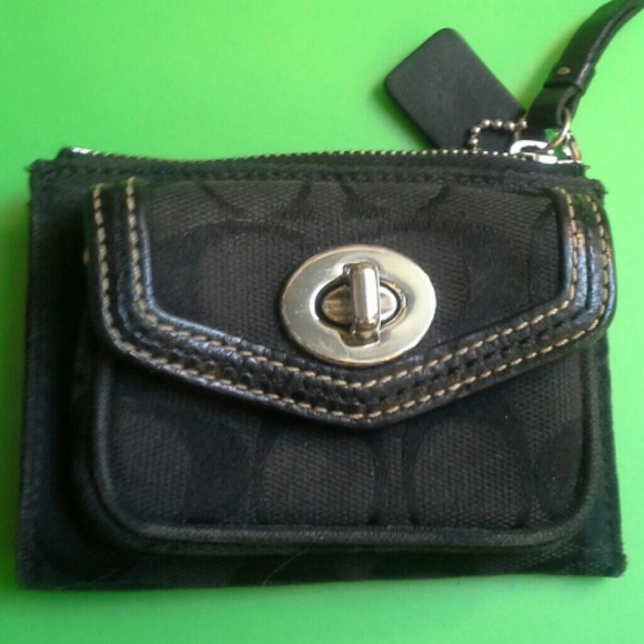 Coach Unique Mini Wallet/Key Chain - Picture 3 of 3
