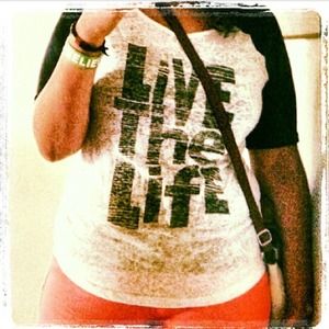 💲sale 💲"Live the life" baseball tee