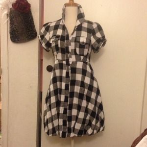 Fotever21 Plaid Top/Dress