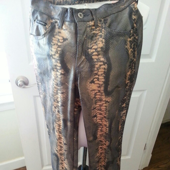 Sold Snake pattern Hollywood jeans
