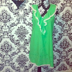 Mud pie green dress