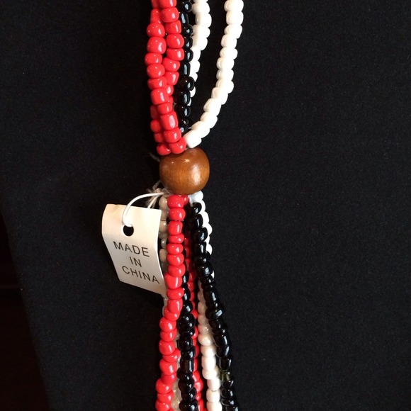 Gorgeous Multi Strand Beaded Necklace - Picture 3 of 3