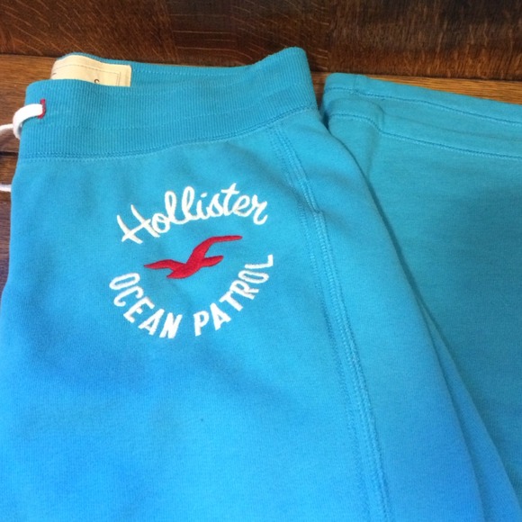 Hollister blue sweatpants SM