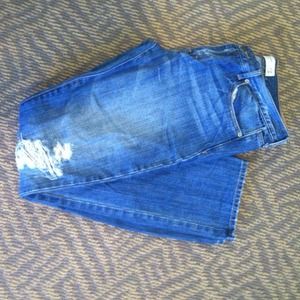 Abercrombie & Fitch distressed skinny jeans 8L