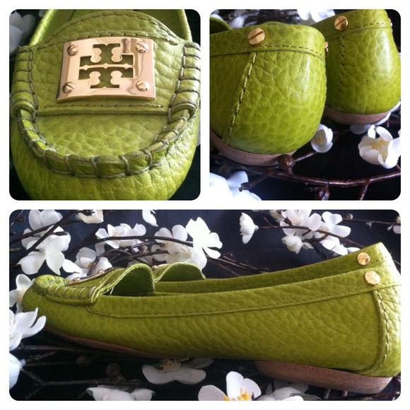 Tory Burch Shoes - ✨HOLD✨Tory Burch ❤️ Astor Moccasins in Lime Green Tory Burch Shoes - ✨HOLD✨Tory Burch ❤️ Astor Moccasins in Lime Green