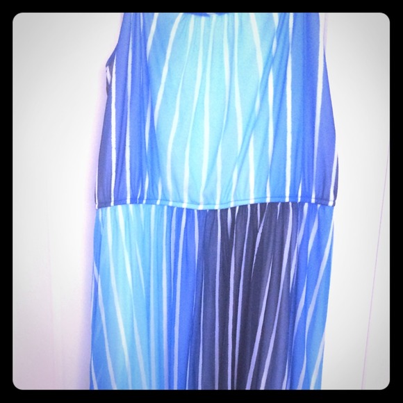 Blue Maxi Dress