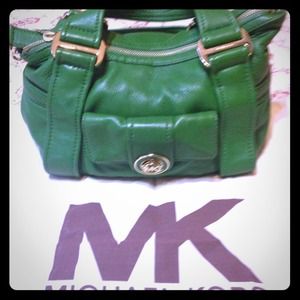 Michael Kors Green Purse