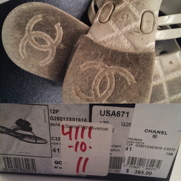 🚫SOLD LOCALLY🚫 CHANEL CAMELLiA FLiP FLOPS - Picture 3 of 4