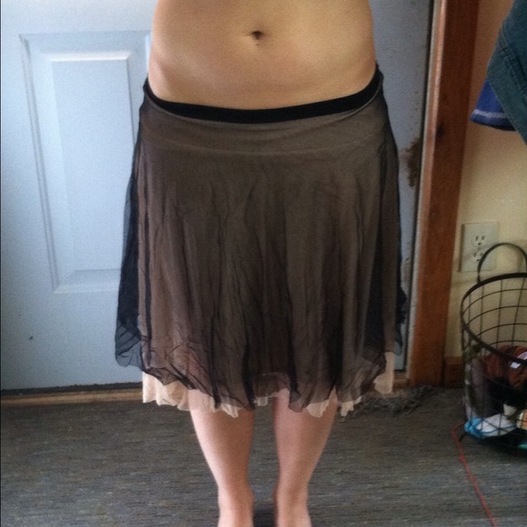 Tulle double layer skirt - Picture 3 of 4