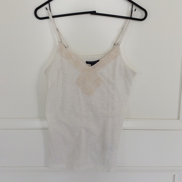 AE white Creme tank