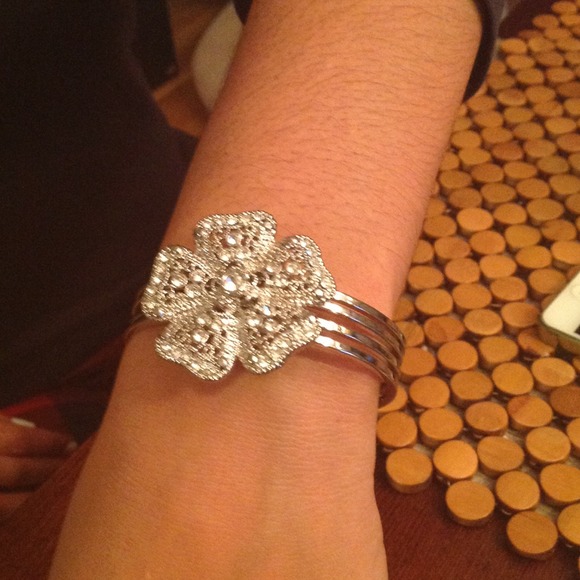 Hinged Bangle Bracelet - Picture 2 of 2