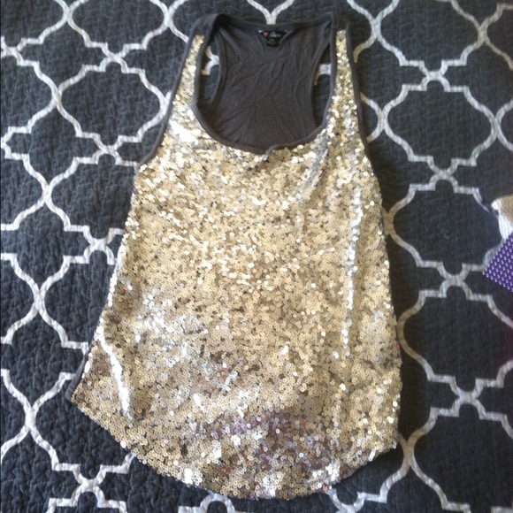 Sequin tank !
