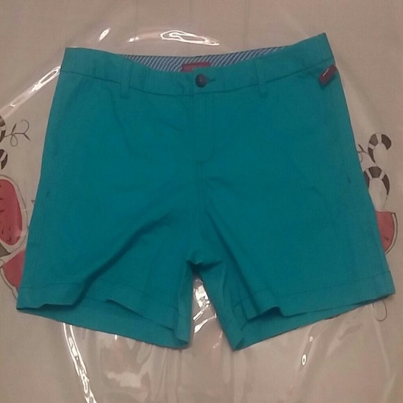Turquoise shorts