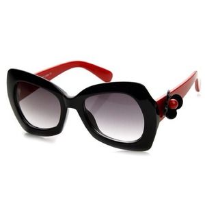 Sunglasses, butterfly embellished
