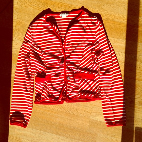 Candy cane blazer