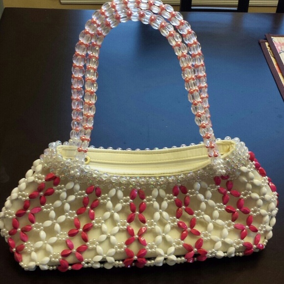 Beaded handbag