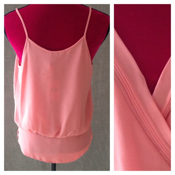 {Sexy Coral Cami Top} - Picture 2 of 3