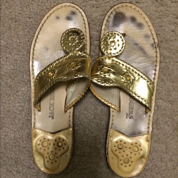 Authentic Gold Jack Rogers