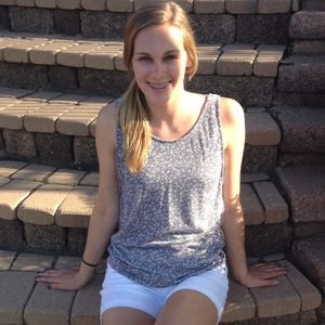 Kendall and Kylie floral tank top