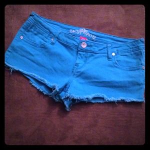 Almost Famous Blue Denim Shorts Size 13