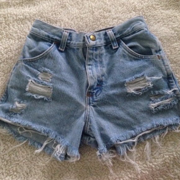 High waisted shorts