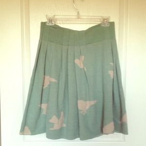 Wool Bird Skirt