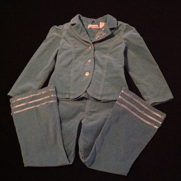 Girls Corduroy Pants and Jacket