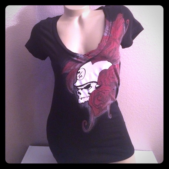 Women's Metal Mulisha T-Shirt Medium