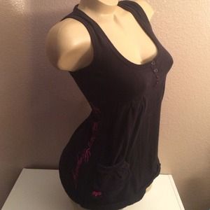 Women's sexy Fox Racing knit tank top Small