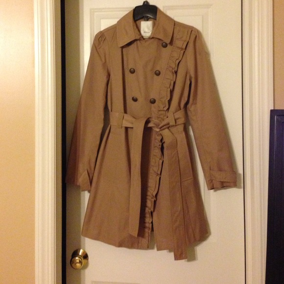 Anthropologie Jackets & Blazers - REDUCED!! NWOT adorable trench from Anthropologie