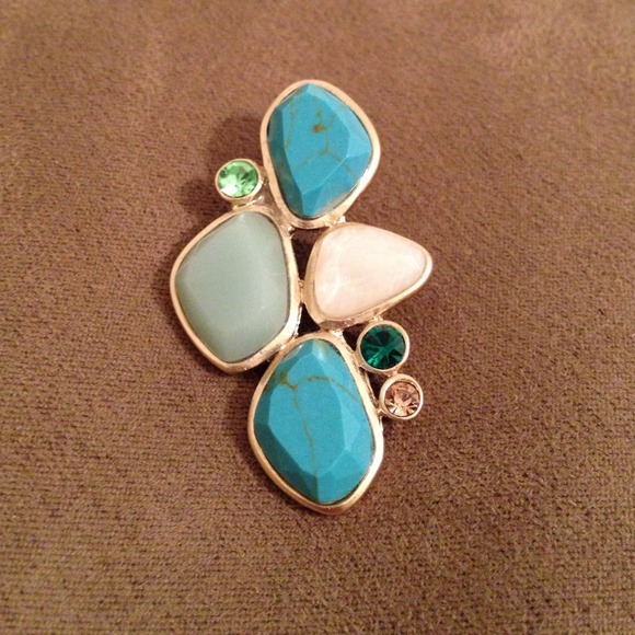 SOLD-Stone pendant/slide Lia Sophia - Picture 1 of 3