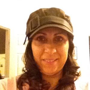 Nine West leather hat