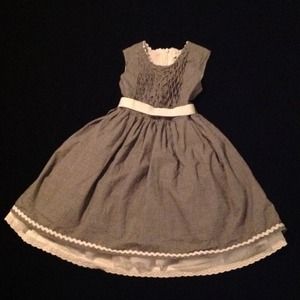 Girls Beautiful Black & White Dress