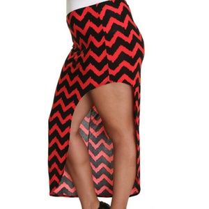 Plus Size chevron skirt