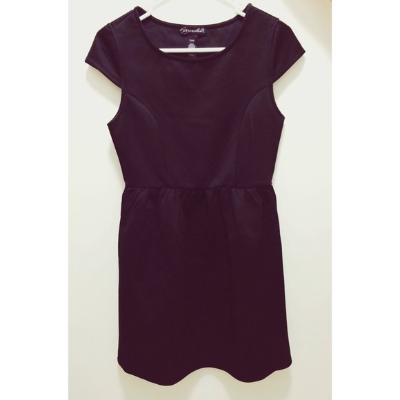 Black evening dress