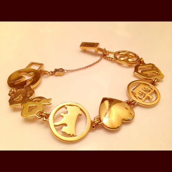 Juicy Couture Jewelry - Juicy Couture Gold Charm Bracelet
