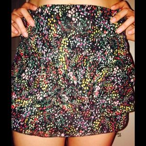 Beautiful high waisted floral skirt