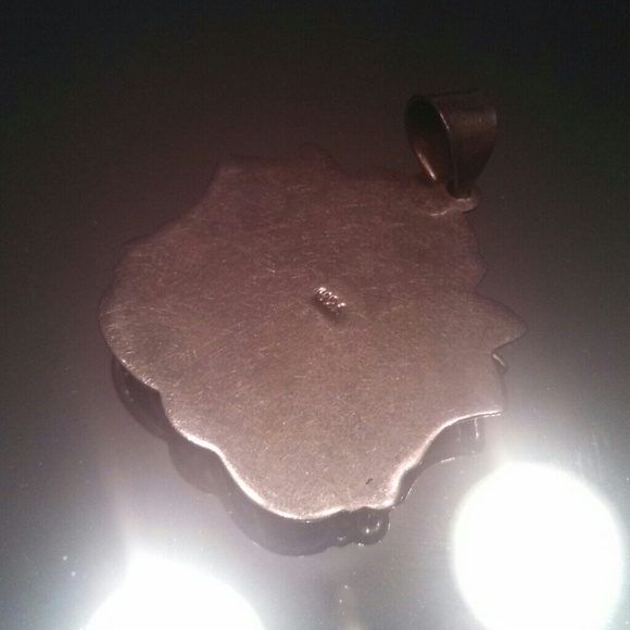 2 Turtle Doves 🎄 Sterling silver necklace pendant - Picture 3 of 4